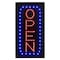 Alpine Industries LED Open Sign, Vertical, 10" x 19" 497-04 - alternate 1